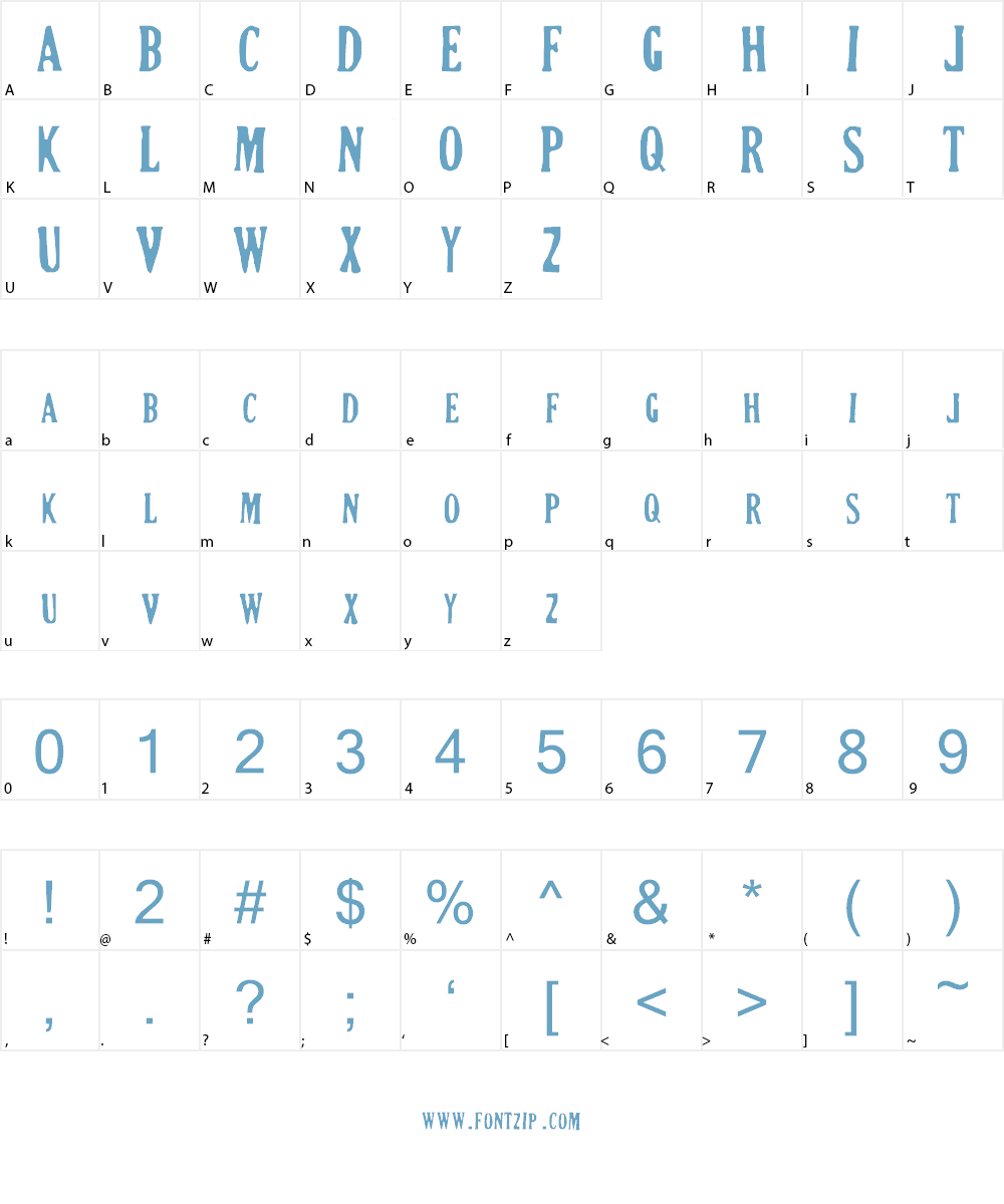 Crimson Petal Font Character